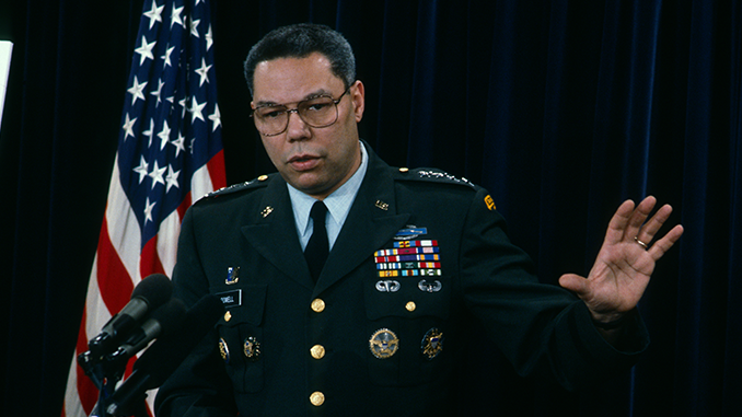 Colin Powell - Get mad, then get over it.